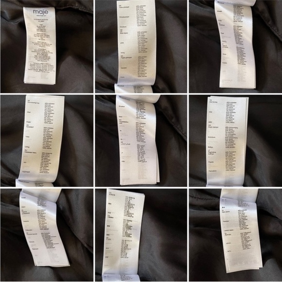 Maje plaid coat - Picture 4 of 6